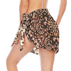 Coffee Beans K Short Chiffon Sarong Wrap up to 5 XL 3