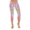 Colourful Whispers Capri Leggings up to 5 XL 1