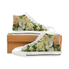 Cream Roses High Top Women's Shoes up to Size 12 1