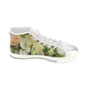 Cream Roses High Top Women's Shoes up to Size 12 3