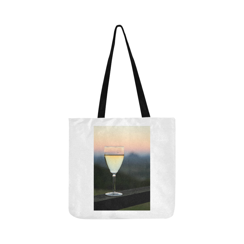 Sunset Wine Tote Bag (Worldwide Shipping)