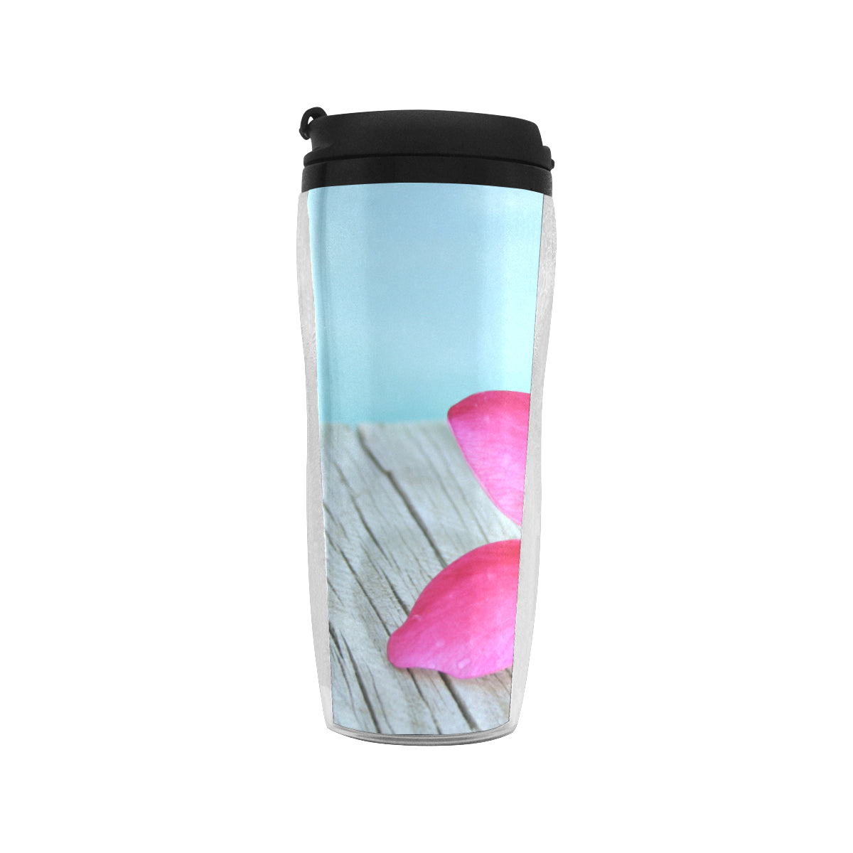 Pink Frangipani Reusable Cup