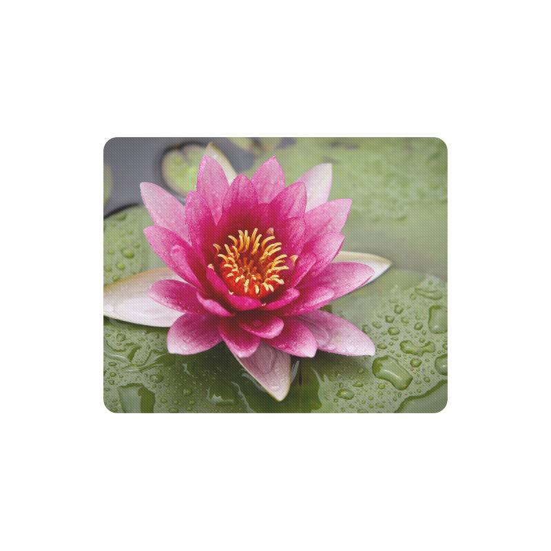 Pink Waterlily Mousepad (Shipping Worldwide)