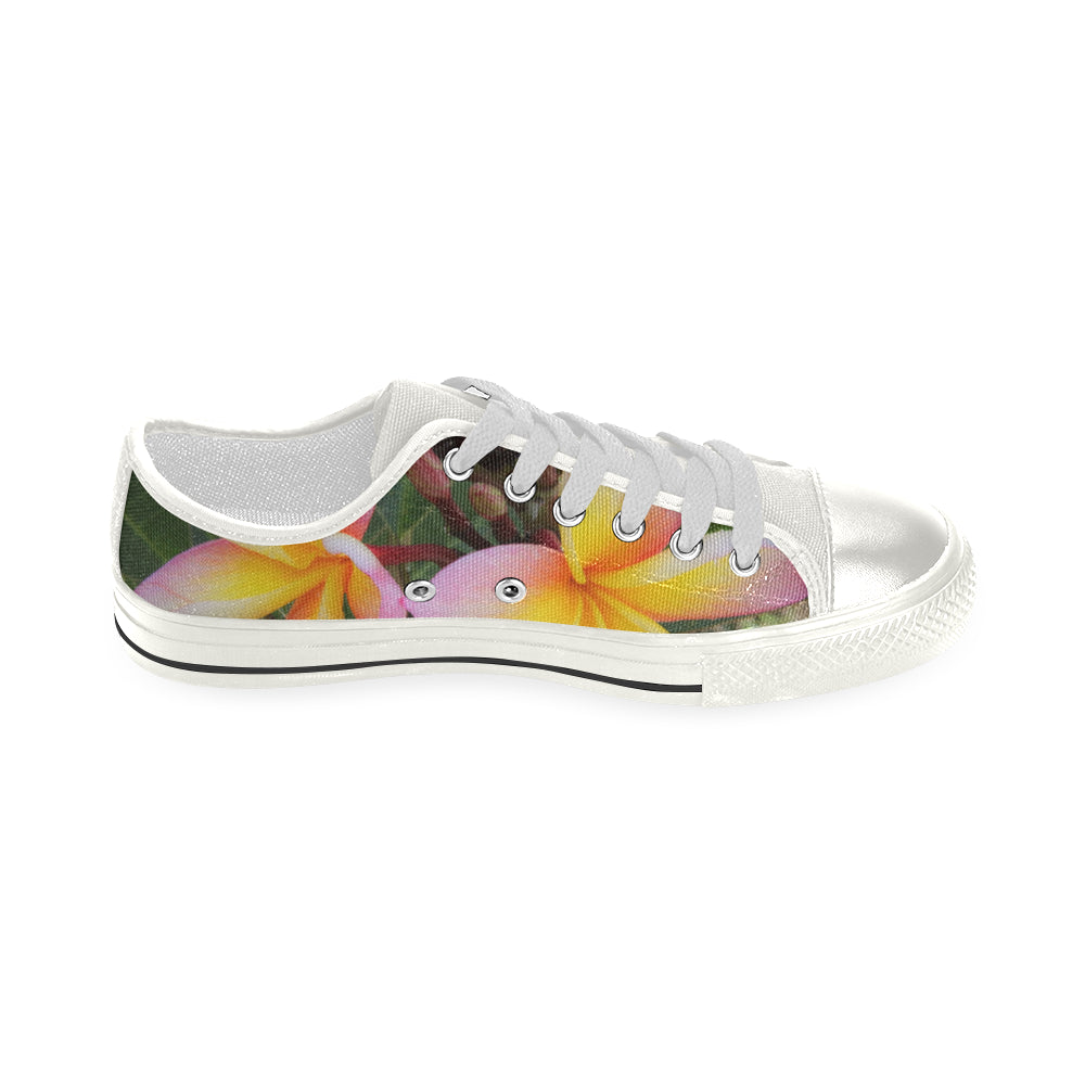 Tri Colour Frangipani 02 Low Rise Women's Shoes