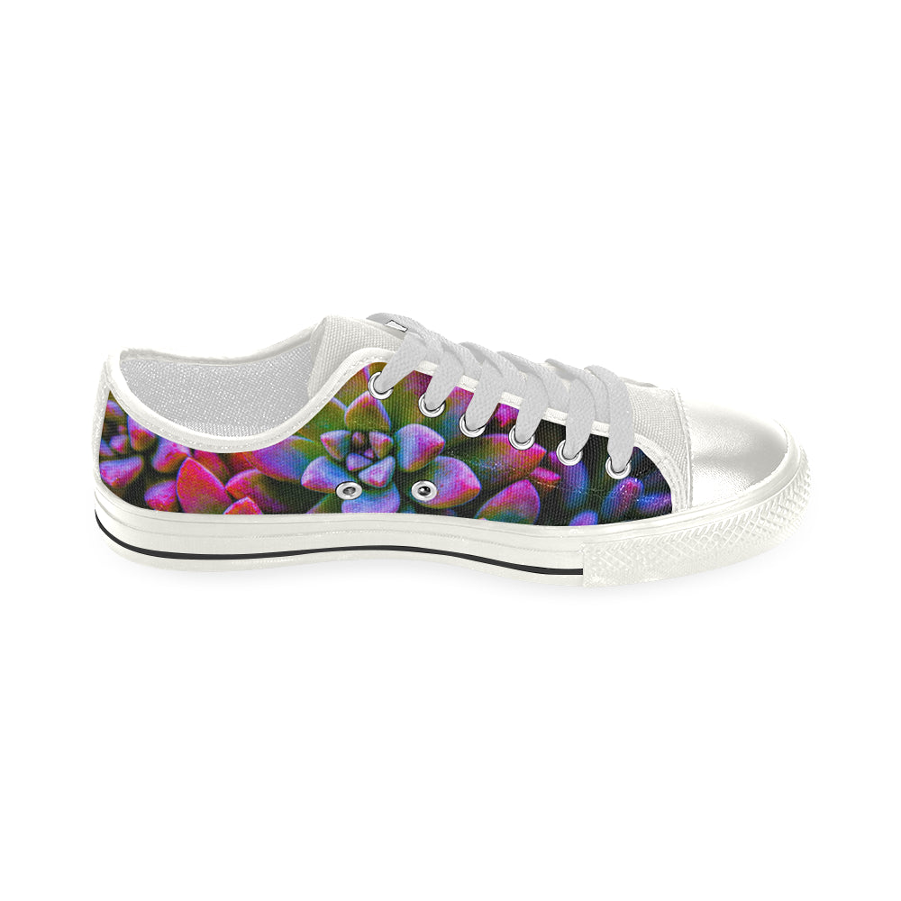 Art Succulents Low Rise Women's Shoes