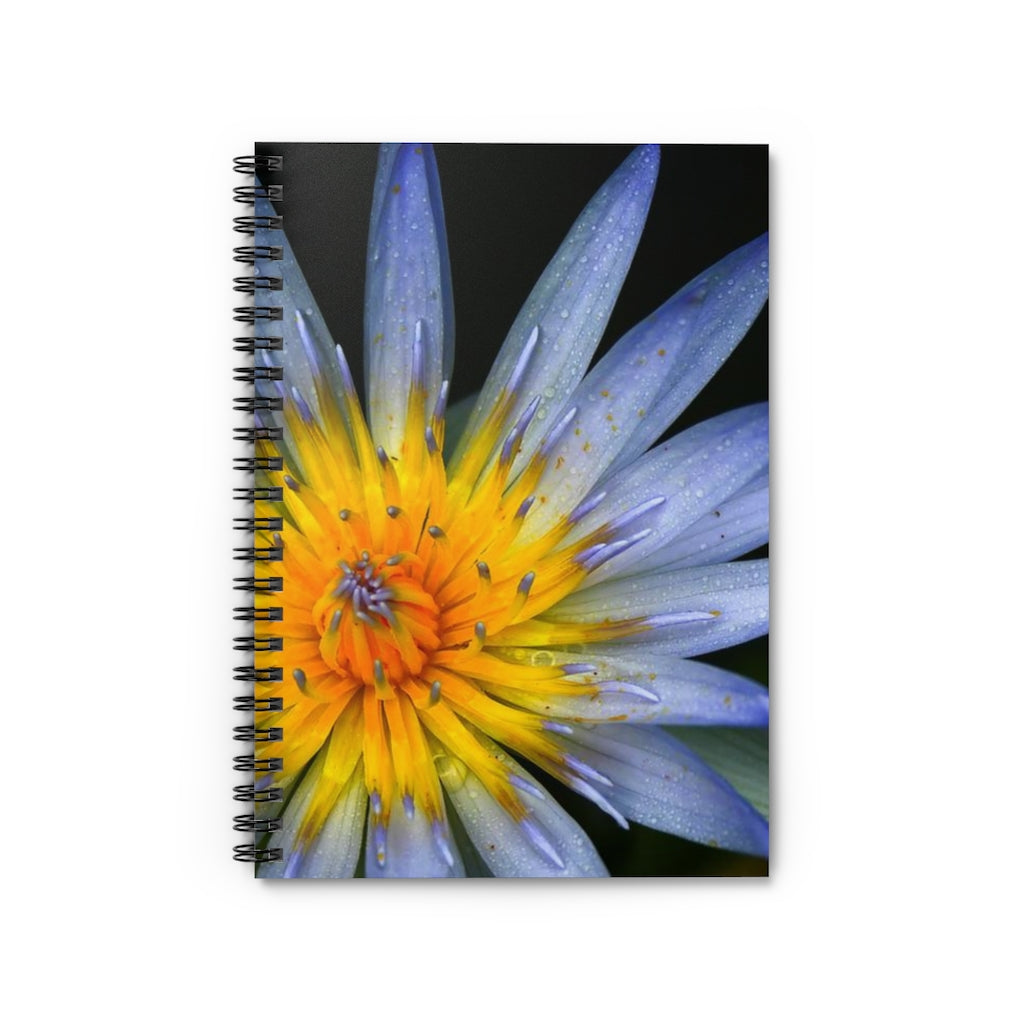 Electric Waterlily A5 Lined Spiral Bound Notebook (FWS) 2