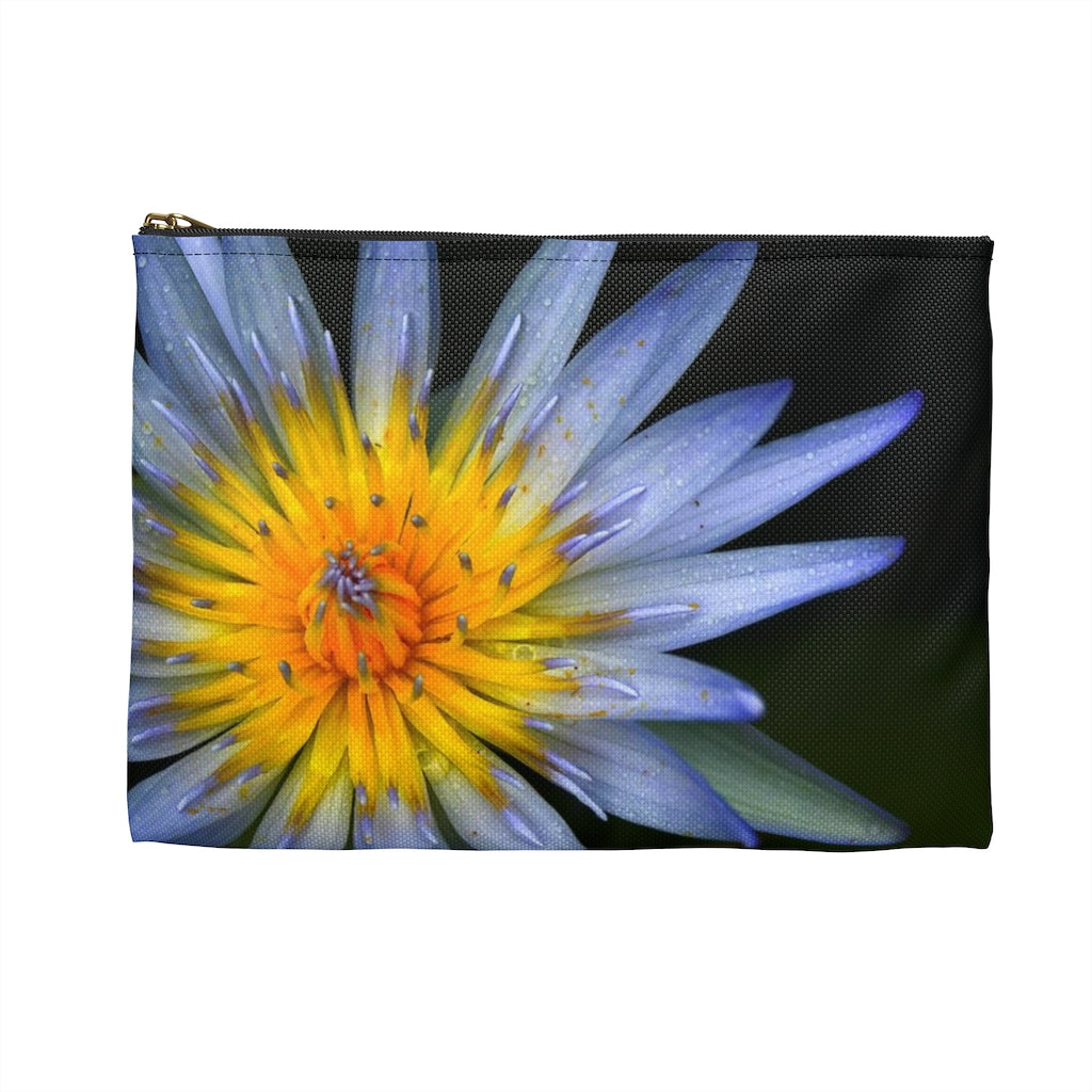 Electric Waterlily Zippered Accessory Bag (FWS) Made in the USA 2