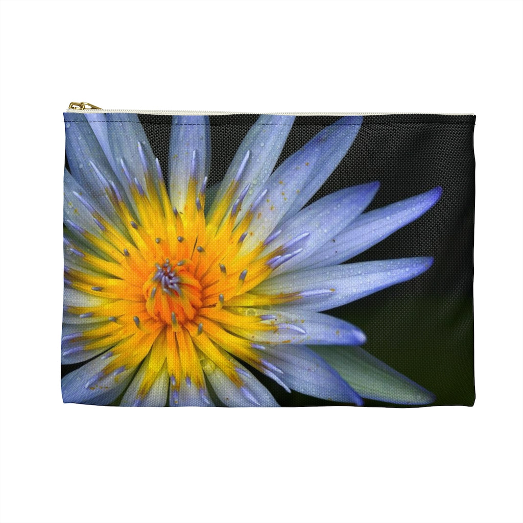 Electric Waterlily Zippered Accessory Bag (FWS) Made in the USA 6