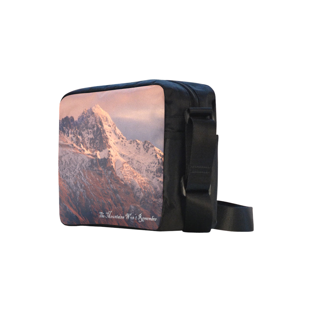 The Mountains Wont Remember Cross-Body Shoulder Bag