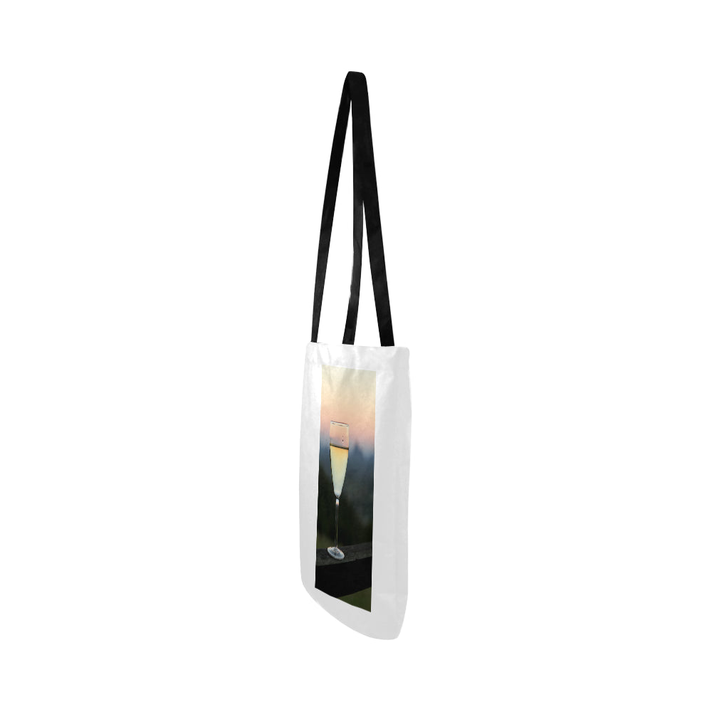 Sunset Wine Tote Bag (Worldwide Shipping)