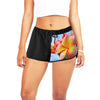 Frangipani Sky Drawstring Shorts up to 2 XL 1