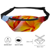 Frangipani Sky Waist Bag / Fanny Pack / Bum Bag 2