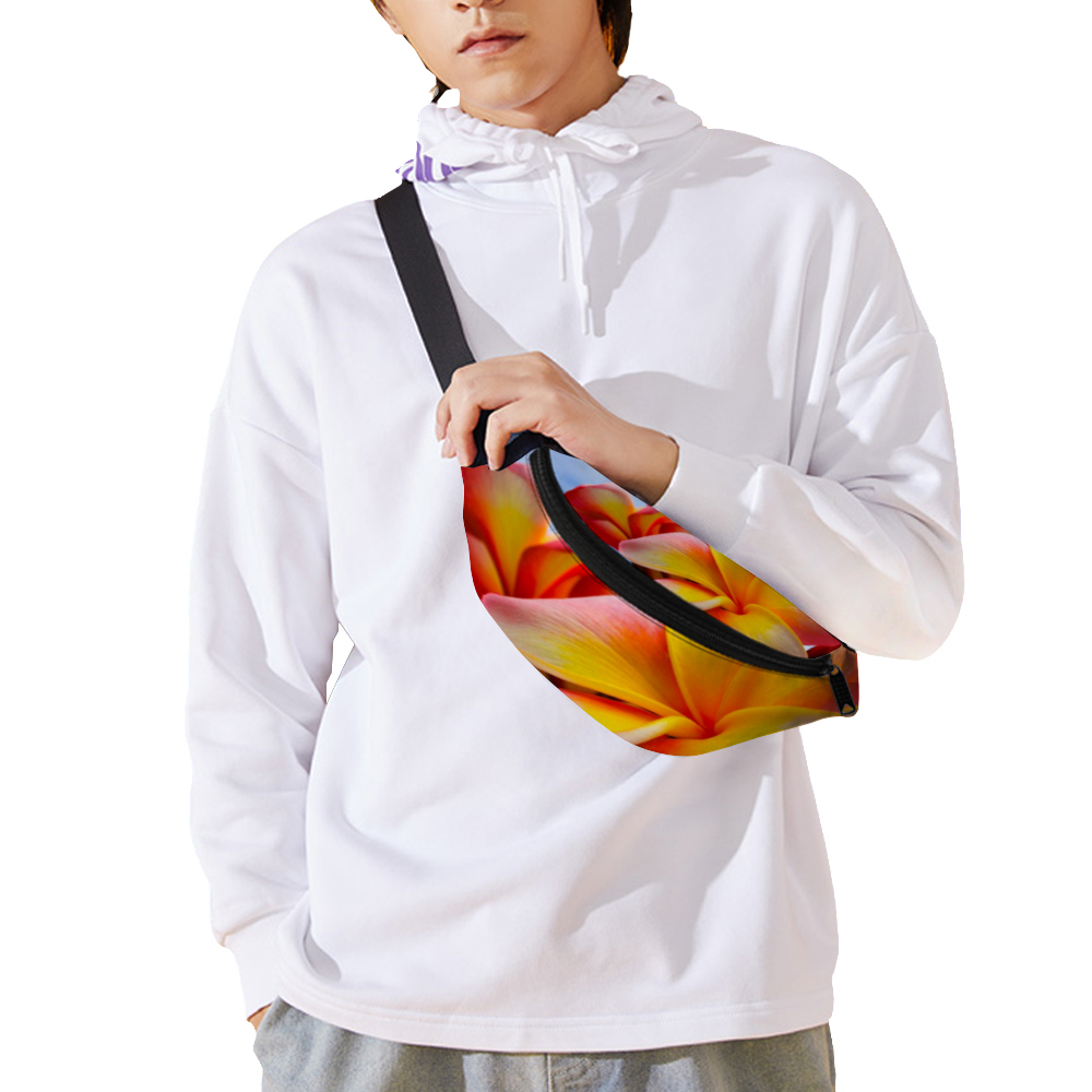 Frangipani Sky Waist Bag / Fanny Pack / Bum Bag 3