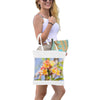 Fresh Frangipanis Large Cotton Canvas Tote Bag (Made in Australia) 1