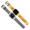 Fresh Yellow Frangipanis Apple iWatch Replacement Strap Vegan Leather (FWS) 3