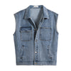 Photographer Raw Unisex Classic Denim Vest Sleeveless