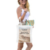 Happiness of Your Life Cotton Canvas Tote Bag (Made in Australia) 1
