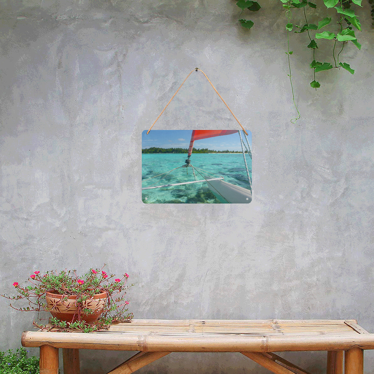 Hobie Cat 1 Decorative Metal Print 12" x 8"  3