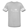 I Shoot Everything Vintage T-Shirt - heather gray/white