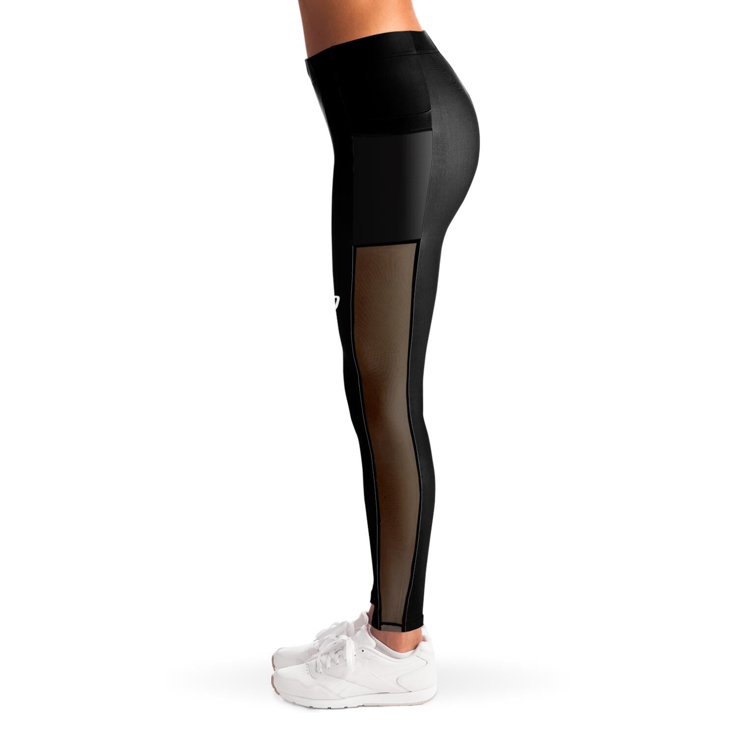 Just Get Started Mesh Panel Side Pockets Leggings (FWS) 8