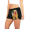 Last of Summer Frangipanis Drawstring Shorts up to 2 XL 2
