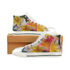 Last of Summer Frangipanis High Top Women's Shoes up to size 12 1