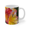Last of Summer Frangipanis Mug 11oz (Microwave & Dishwasher Safe) 2