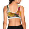 Last of Summer Frangipanis Sports Top up to 3 XL 4