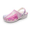 Liquid Paint Women's Rubber Clogs up to size 12 2