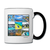 Living Australia Contrast Coffee Mug - white/black 1