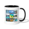 Living Australia Contrast Coffee Mug - white/black 8