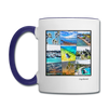 Living Australia Contrast Coffee Mug - white/cobalt blue 6