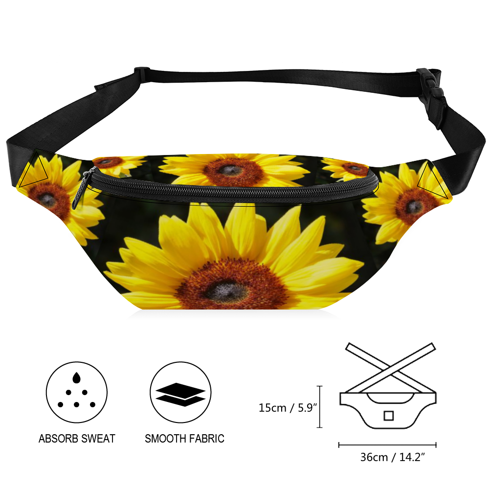 New Sunflower Waist Bag / Bum Bag / Fanny Pack 3