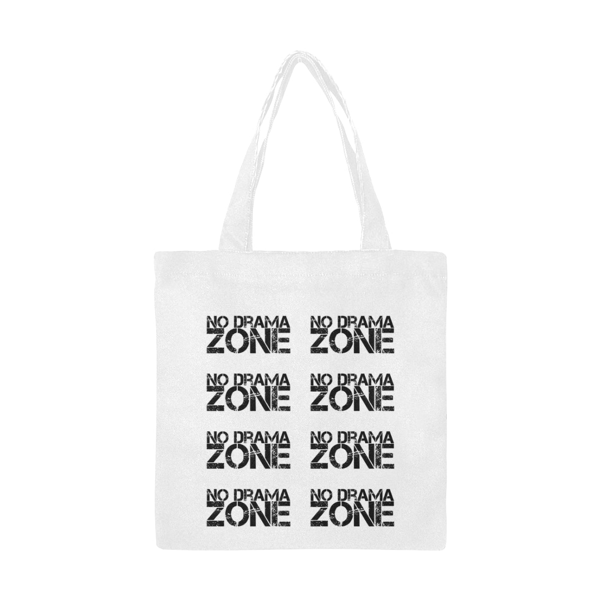 No Drama Zone Cotton Canvas Tote Bag (Made in Australia) 1