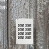 No Drama Zone Decorative Metal Print 8