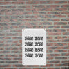 No Drama Zone Decorative Metal Print 8