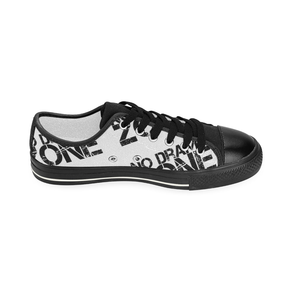 No Drama Zone Low Rise Shoes Black up to size 12 3