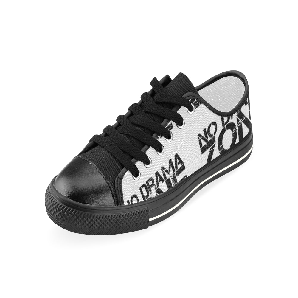 No Drama Zone Low Rise Shoes Black up to size 12 4