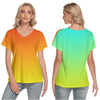 Ombre Orange Yellow Top up to 2 XL (FWS)