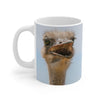 Ostrich Mug 11 oz (Microwave & Dishwasher Safe) 1