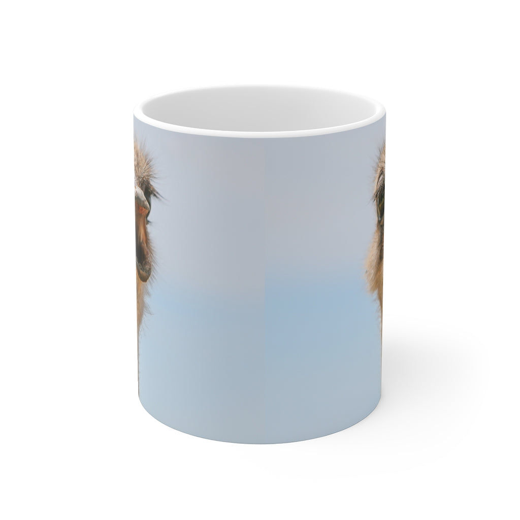 Ostrich Mug 11 oz (Microwave & Dishwasher Safe) 2