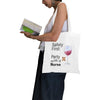 Party with a Nurse Cotton Canvas Tote Bag (Made in Australia) 4