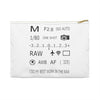 Photographer Raw White Zippered Accessory Bag (FWS) Made in the USA 1