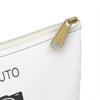Photographer Raw White Zippered Accessory Bag (FWS) Made in the USA 4