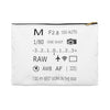 Photographer Raw White Zippered Accessory Bag (FWS) Made in the USA 5