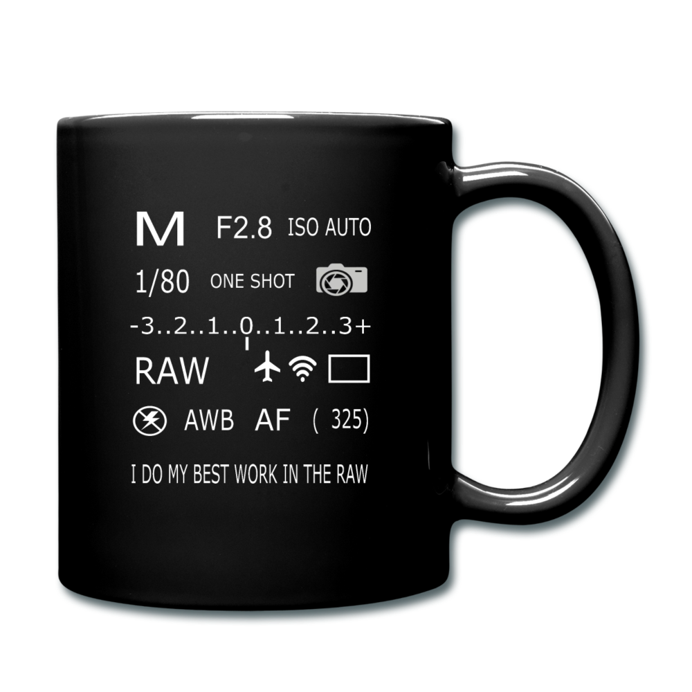 Photographers RAW Mug - black 3