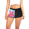 Pink Frangipani Drawstring Shorts up to 2 XL 1