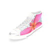 Pink Frangipani High Top Women's Shoes up to Size 12 4