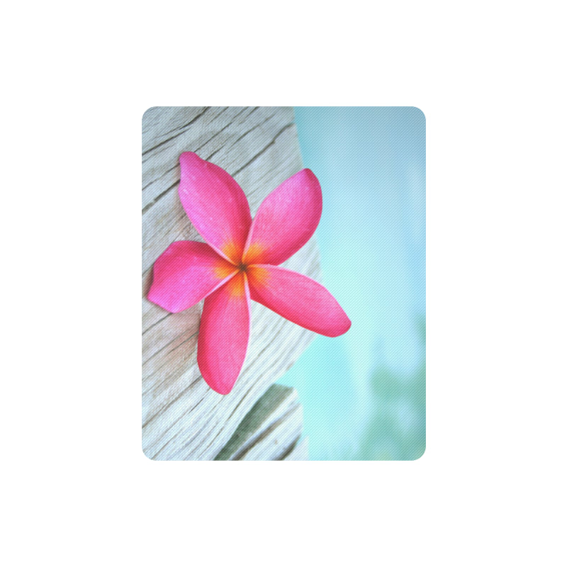 Pink Frangipani Mousepad (Made in Australia) 4