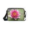 Pink Waterlily Cross-Body Shoulder Bag 1
